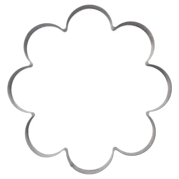 Perforert Kakering Blomst
