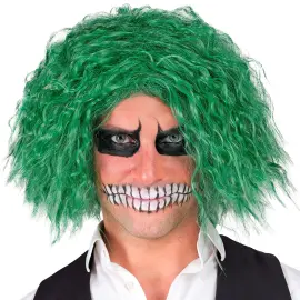 Kr&oslash;llete Parykk Gr&oslash;nn