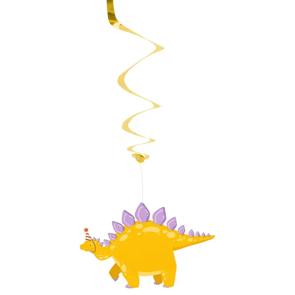 Hengende Swirls Dinosaurer