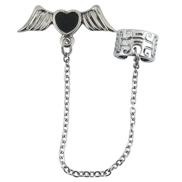 Gotiske Øredobber med Earcuff