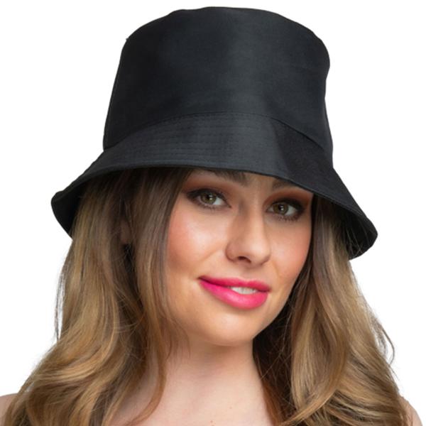 80-talls Solhatt Svart