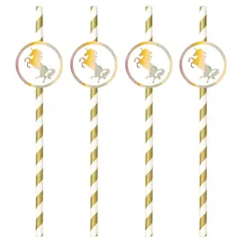 Papirsugerør Unicorns