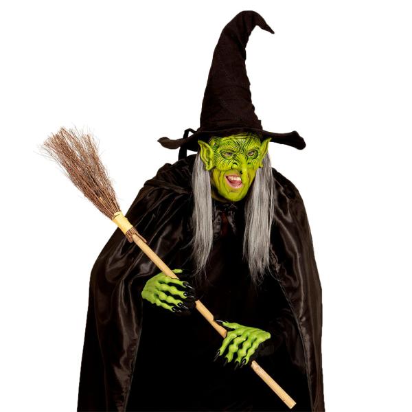 Grønn Heksemaske