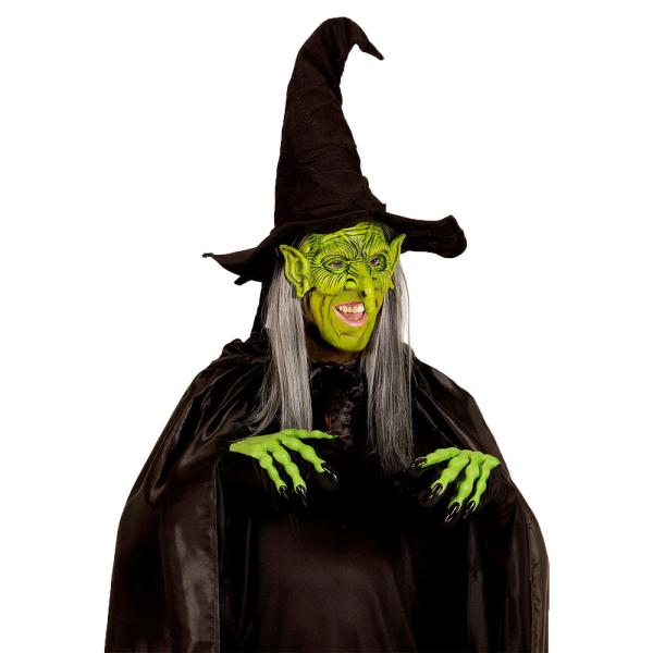 Grønn Heksemaske