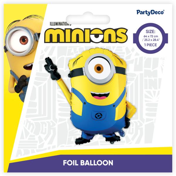 Minions Mel Folieballong 64 x 72 cm
