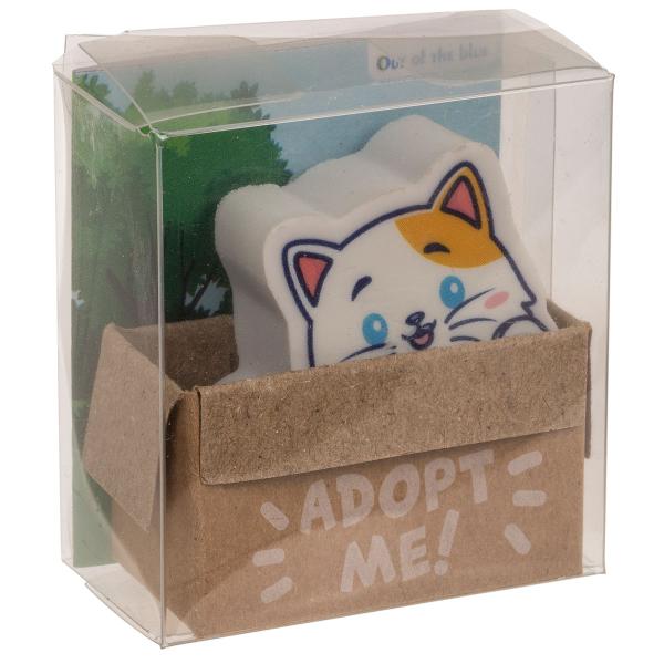 Viskelær Katt 4 cm