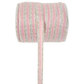 Snor Rosa/Hvit