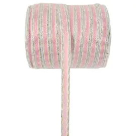 Snor Rosa/Hvit