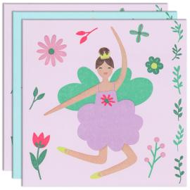 Servietter Fabulus Fairy 20-pakning