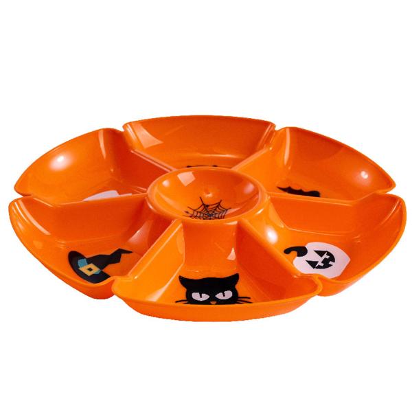 Serveringsfat Halloween Oransje
