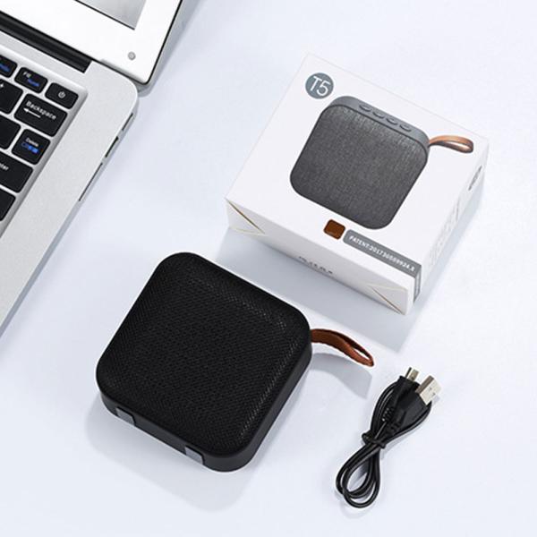 Firkantet Bluetooth Høyttaler Blå