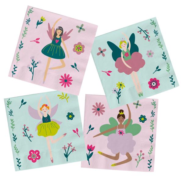 Servietter Fabulus Fairy 20-pakning