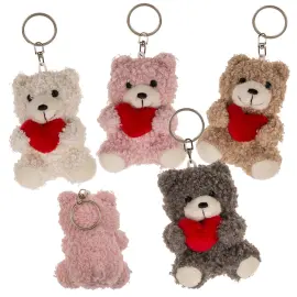 N&oslash;kkelring Bamse med Hjerte