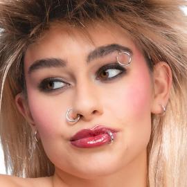 Falske Piercinger Sølv 8-pakning