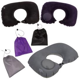 Oppbl&aring;sbar Nakkepute med Pumpe 37 x 24 cm