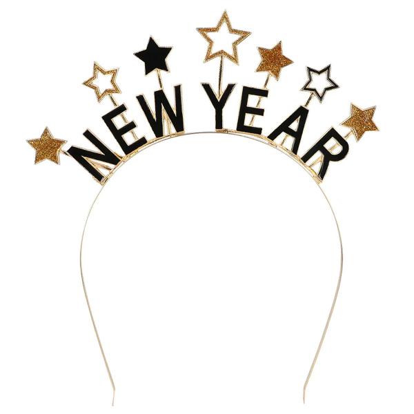 New Year Hårbøyle med Stjerner