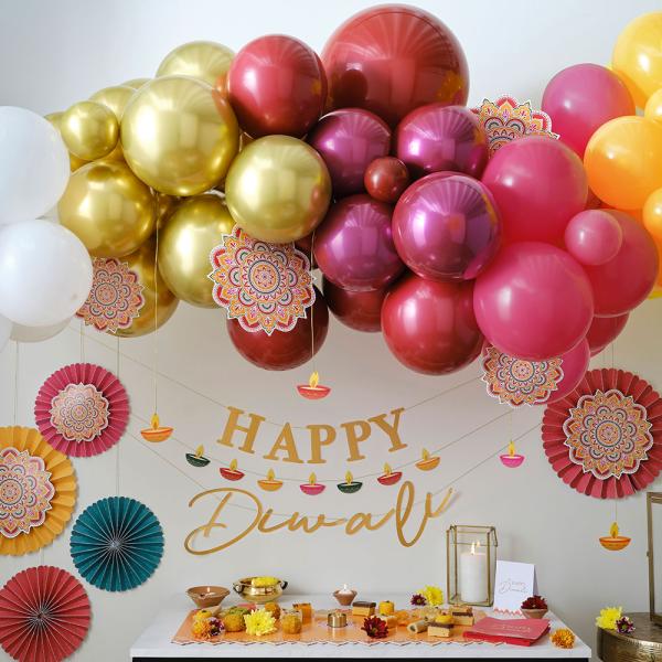 Servietter Happy Diwali 16-pakning