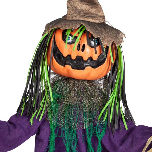 Animert Dansende Gresskarfugleskremsel 115 cm