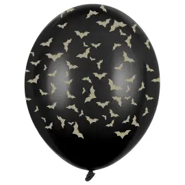 Latexballonger Flaggermus Svart Pastell