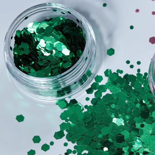 Moon Glitter Classic Chunky Glitter Grønn