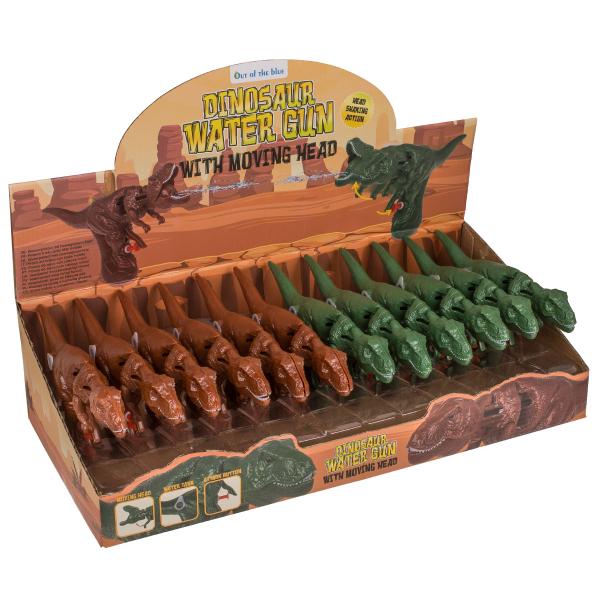 Vannpistol Dinosaur med Bevegelig Hode 21 x 11 cm