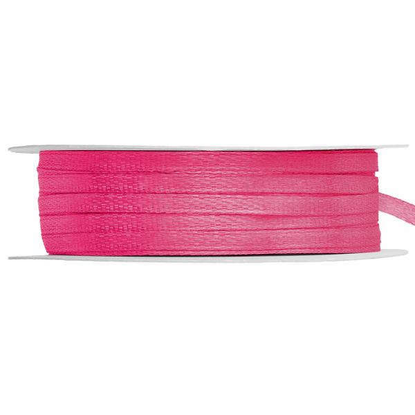 Satengbånd Mørkerosa 3 mm