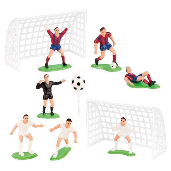 Kakepynt Fotballkamp Sett