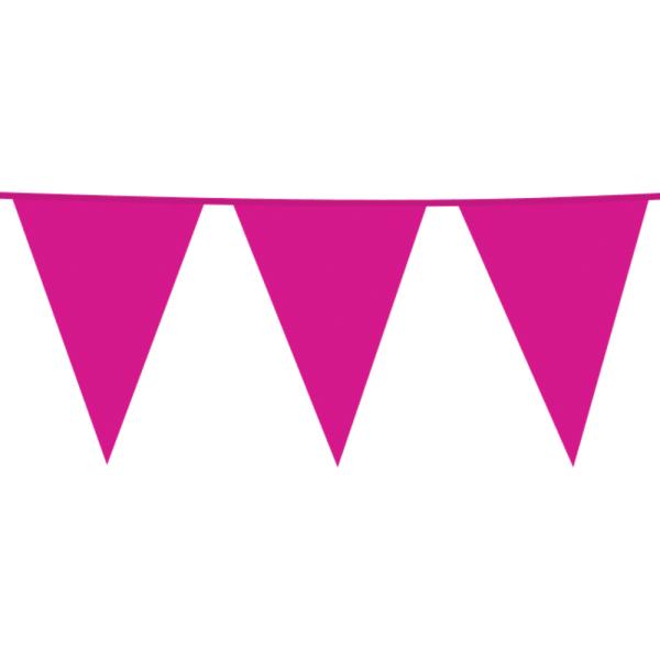 Vimpelgirlander Stor Rosa