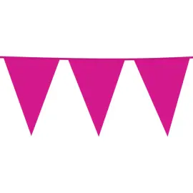 Vimpelgirlander Stor Rosa