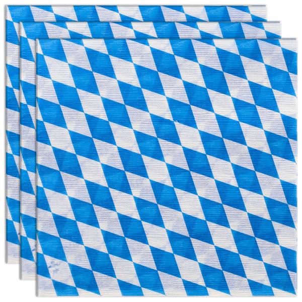 Oktoberfest Engangsservietter Bayersk 100-pakning