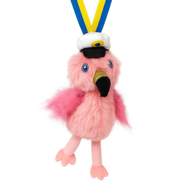 Studentbamse Søt Flamingo