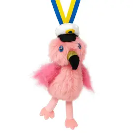 Studentbamse S&oslash;t Flamingo