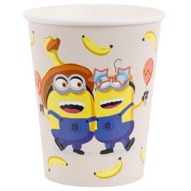Minions Pappkopper 25 cl 6-pakning