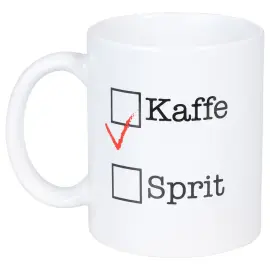 Krus Kaffe Eller Sprit 300 ml