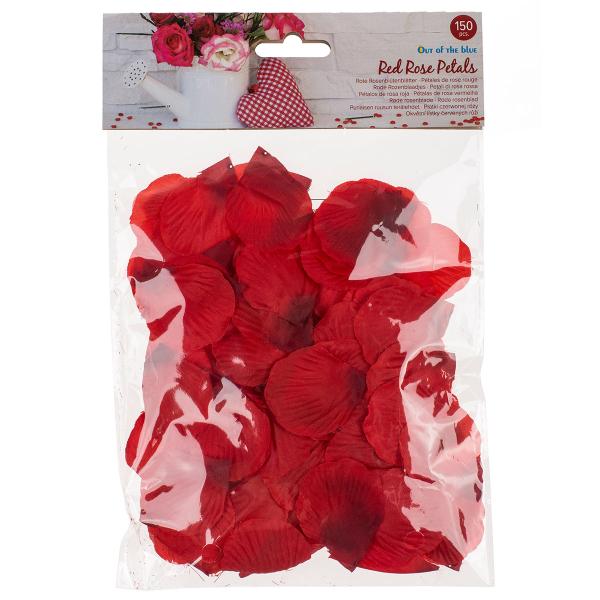 Roseblader Ombre Rød 150-pakning