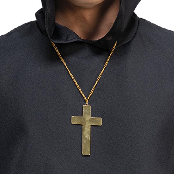 Gull Halskjede med Kors