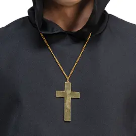 Gull Halskjede med Kors