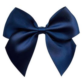 Satengsløyfer Navy Blå