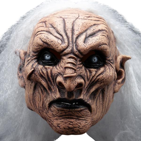 Latexmaske med Hår Demon