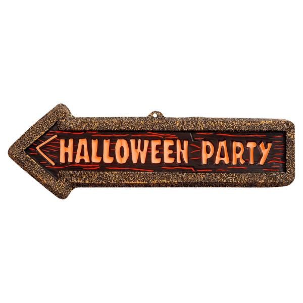 Halloween Skilt Party