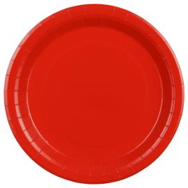 Papptallerkener R&oslash;d