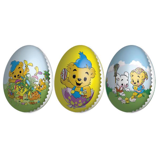 Mini Påskeegg Bamse 9 cm