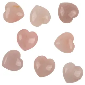 Rosenkvarts Hjerte 2,5 cm