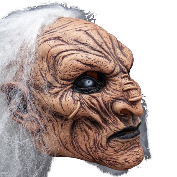 Latexmaske med Hår Demon