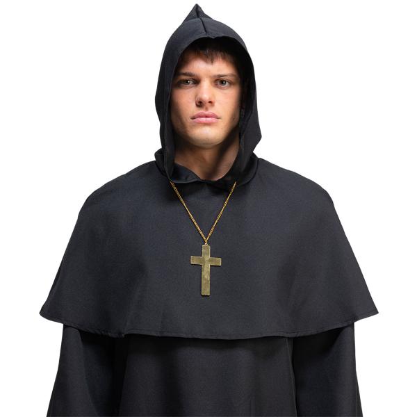 Gull Halskjede med Kors