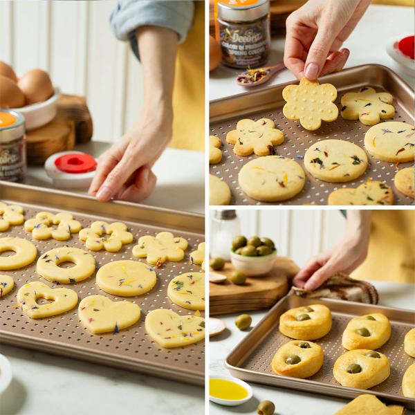 Non-Stick Rektangulær Bakeform Gull