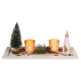 Lys Julepynt Sett