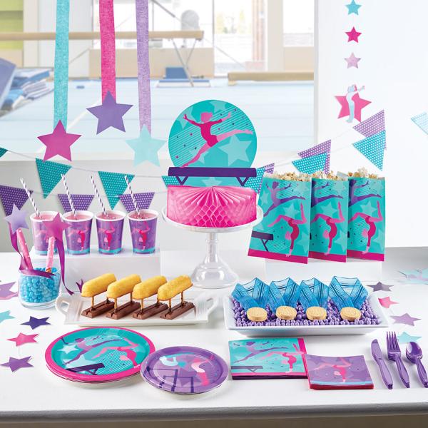 Gymnastics Banner Happy Birthday