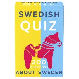 Swedish Quiz Kortspill 12+ &aring;r