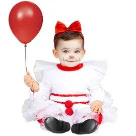 Scary Clown Baby Kostyme
